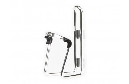 Voxom Bottle Cage Fh1 anodized silver