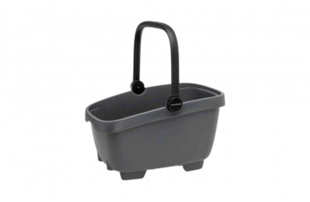 NEW LOOXS 700.810MIK ( HONDEN ) MAND CLIPPER ANTRACIET MIK 28L 47X37X27 CM
