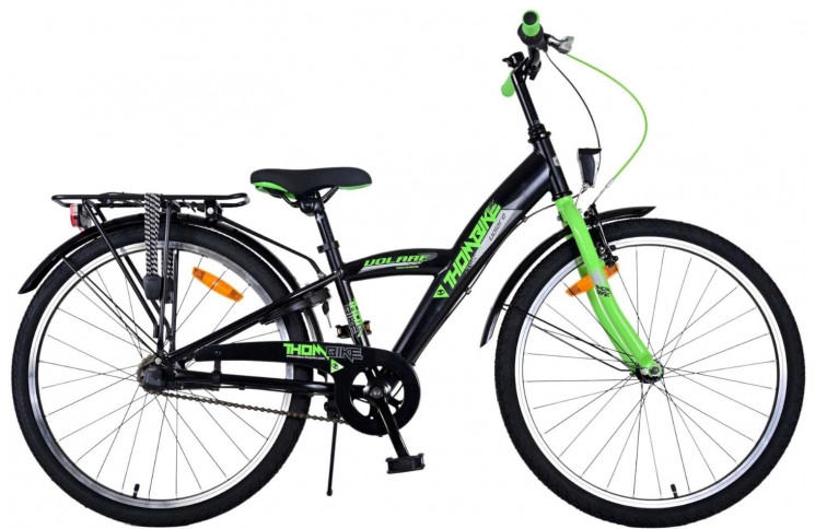 Volare Thombike Kids Bike 24"/31 cm/Black-Green/22512