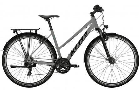 Damesfiets CONWAY Trekkingrad TS 3.0 28"/M-50cm/grijs