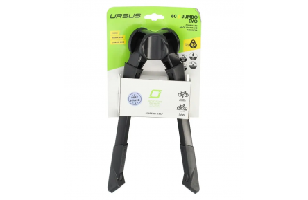 STANDAARD 28 URSUS JUMBO EVO TWEEPOOT M/BESCH ZW Tweepoot 300mm Zwart