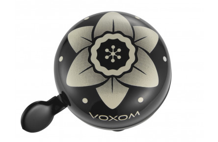Voxom Bicycle Bell Kl21 Flower Design