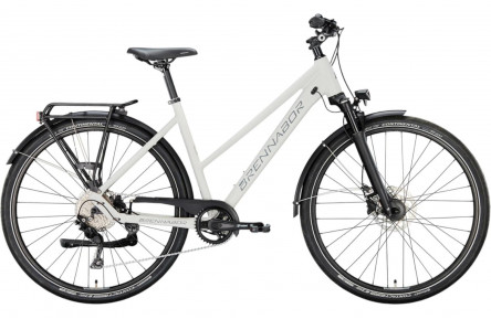 BRENNABOR Trekking bike T-60 28"/45cm-S/24/telegrey matt - strong cool grey matt/02507382