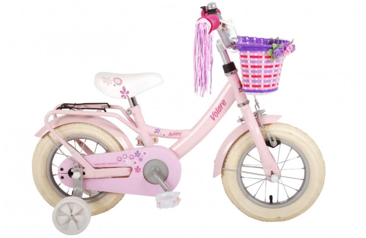 Volare Ashley Kinderfiets 12"/21.5 cm/Roze/21271