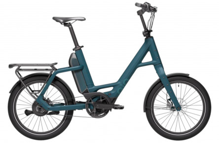 QiO Elektrische compactfiets "Compact PE" (#1) unisex, 20", petrol blue matt, Enviolo TR, 48 cm /02652126