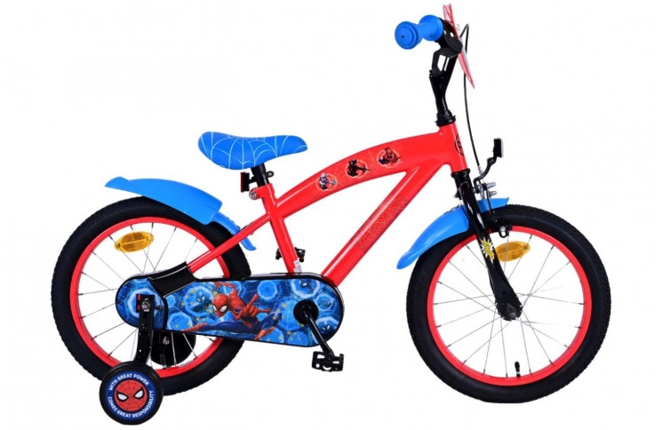 Spider-Man Kids Bike 16"/25 cm/Red-Blue/21637-SACB