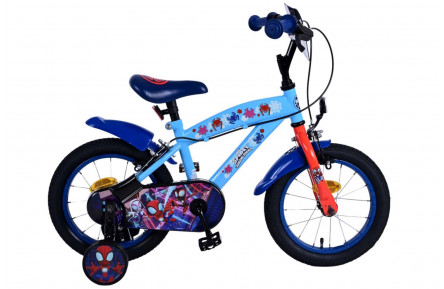 Spidey Kinderfiets 14"/23 cm/Blauw-Rood/21533-SAFW