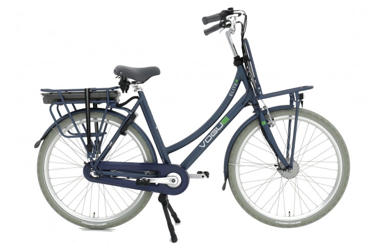 VOGUE E-BIKE, ELITE, 3SP SHIMANO, 57CM, JEANS-BLAUW, (13AH,36V, 468 Wh), UART (1000416) KLEUR LCD