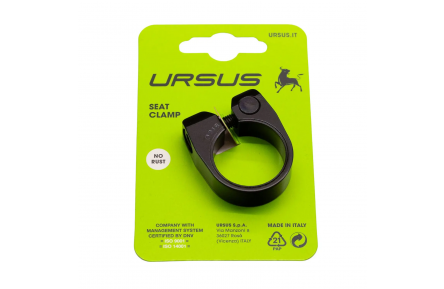 Seat Clamp Ursus ø31.8 mm Aluminium - Black