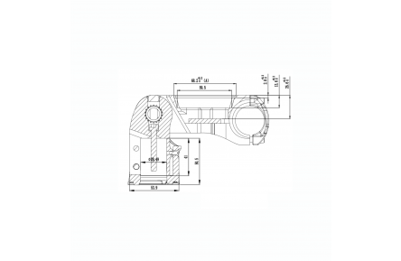 BAFANG Stem Assembly DP C400.C