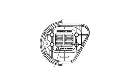 BAFANG F020 Battery down slider
