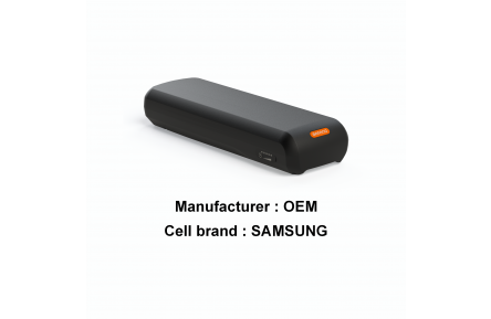 BAFANG C01 750Wh 43V 17.5Ah SAMSUNG Carrier Battery BT C01.750.UC
