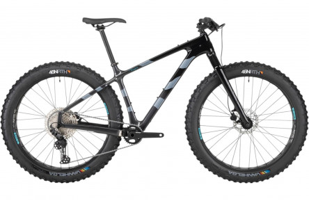 Salsa Beargrease Carbon Deore 11 Fatbike Bike, 27.5", S, black fade