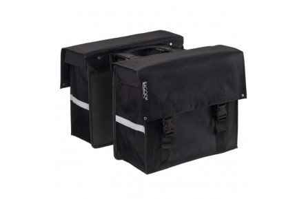 FD0401A Tas Bagoo dubbel zwart 46L
