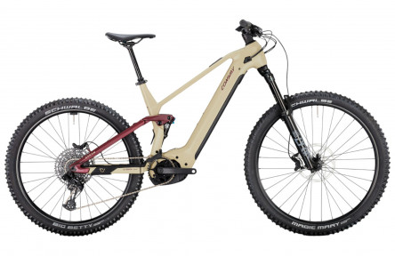 CONWAY Elektrische MTB Full-Suspension "Xyron S 5.0 Carbon" (#1) Full Suspension, 29 / 27,5", desert matt / plum matt, 12-versnellingen SRAM "SX NX GX Eagle", 49 cm / XL /02810154
