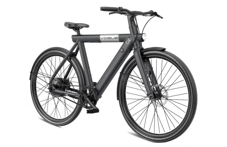 VOGUE E-BIKE C4 MAN 7SP (BELT) SHIMANO, GRAVITY GREY 36V 12,8Ah 1000783