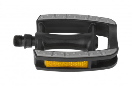 AMK STEADY-C ECO ANT-SLIP PEDAAL 9/16 SET KUNSTSTOF REFLECTIE