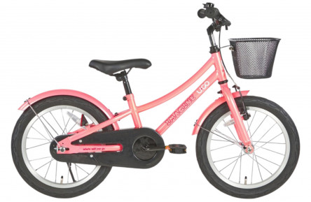 U•GO kinderfiets Imagine s1 16" bubblegum pink