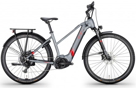 CONWAY Electric trekking bike Cairon T 2.0 625 SE №1 28"/54cm-XL/9/shadowgrey metallic matt - red metallic/02810540