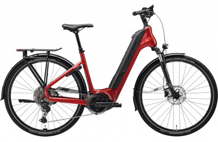 Merida eFLOAT CITY 600 DARK STRAWBERRY/GREY XS