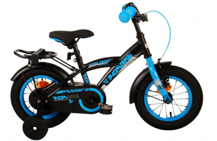 Volare Thombike Kinderfiets 12"/21.5 cm/Zwart-Blauw/21170