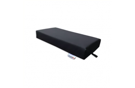Lynx baggage drager kussen zwart. waterbestendig, klikgesp sluiting. gemaakt van 500D PVC