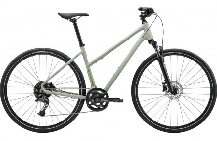 Merida CROSSWAY 300 LADIES MATT EARLY MOSS GREY/GREEN XS