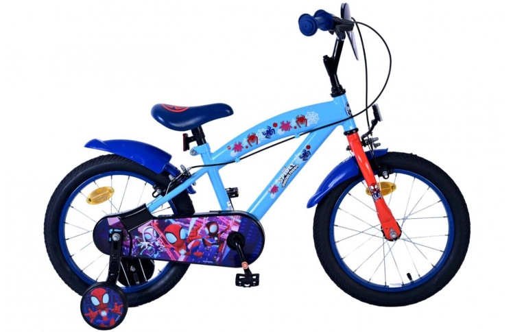 Spidey Kinderfiets 16"/25 cm/Blauw-Rood/21787-SAFW