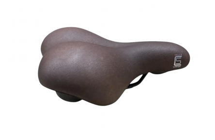 Selle Comfort zadel City bruin, zonder strop