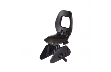 Bobike Junior rear seat. color: black carrier mounting
