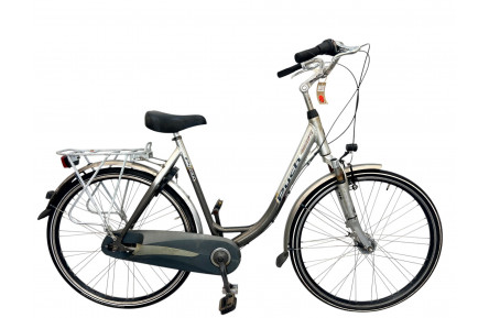 Woman's bicycle Puch Prestige silver/28/w/al/sity/57cm