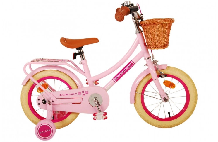 Volare Excellent Kinderfiets 14"/23 cm/Roze/21148