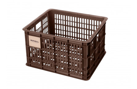 Basil fietskrat M 29L Bruin