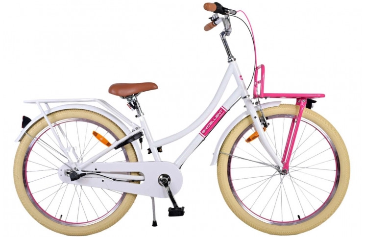 Volare Excellent Children's Bike 24"/33.5 cm/White/24141