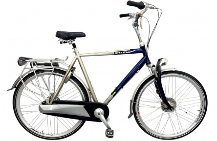 Herenfiets Gazelle Chamonix 28" 61 cm brons-paars
