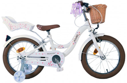 Volare Blossom Kinderfiets 16"/24 cm/Wit/31645