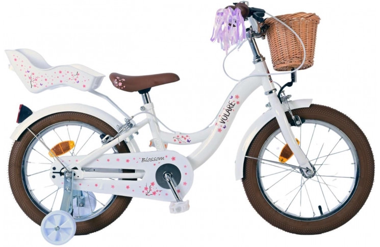 Volare Blossom Children's Bike 16"/24 cm/White/31645