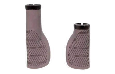 Herrmans handvatten Nucore Grip town wave 90/130mm grijs