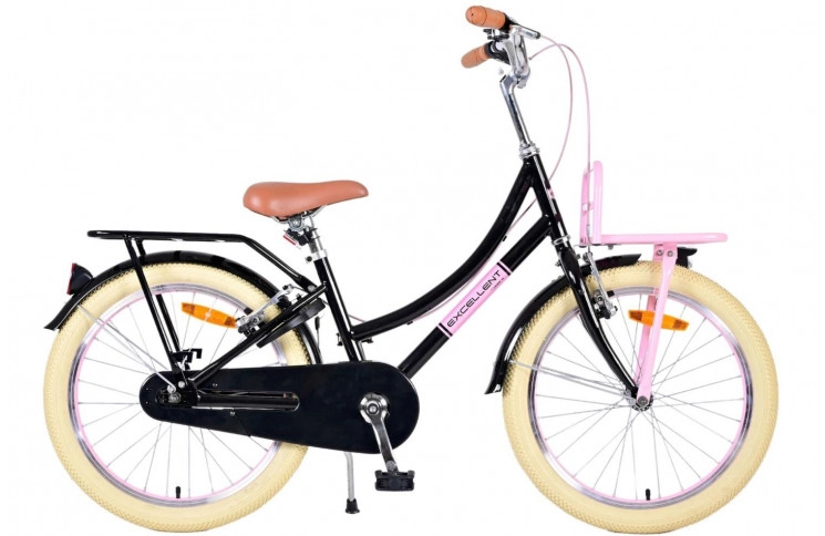 Volare Excellent Kinderfiets 20"/31 cm/Zwart/22131