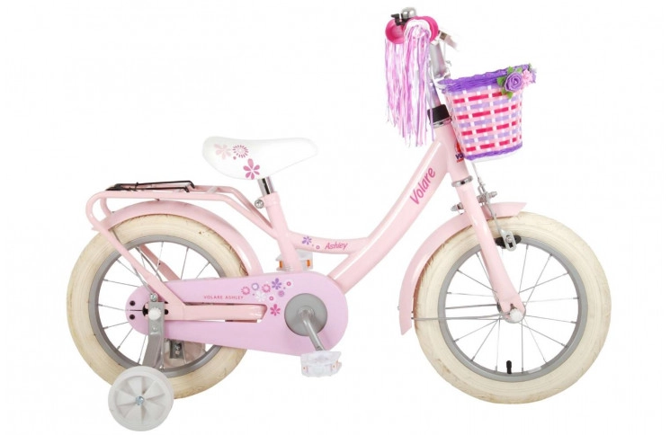 Volare Ashley Kinderfiets 14"/23 cm/Roze/21471