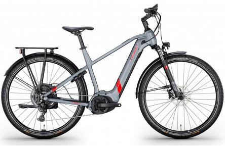 CONWAY Electric trekking bike Cairon T 2.0 625 SE №1 28"/54cm-L/9/shadowgrey metallic matt - red metallic/02810532