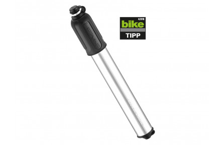 Lezyne Hand pump CNC Drive HV Medium, silver