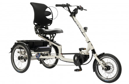 pfautec Electric shopping bike Scoobo + №1 16"-20"/Onesize/14/seidengrau/02090045