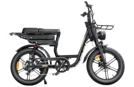 QM V20 Comfort - Black - electric fatbike