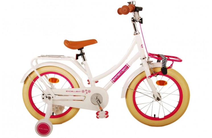 Volare Excellent Children's Bike 16"/25 cm/White/21389