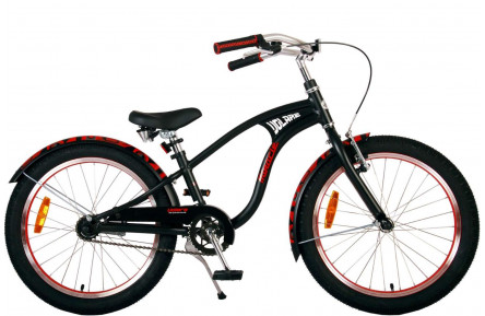 Volare Miracle Cruiser Children's Bike 20"/26.5 cm/Matt Black/22085