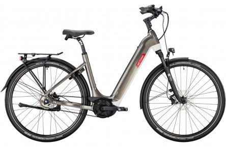 VICTORIA Electric trekking bike Manoc 3 №1 28"/46cm-S/5/quartz grey/02920403