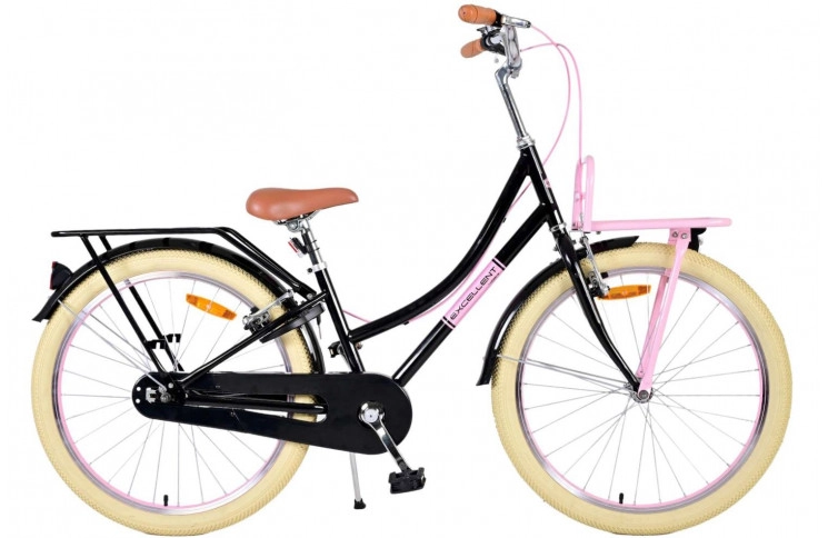 Volare Excellent Children's Bike 24"/33.5 cm/Black/24131