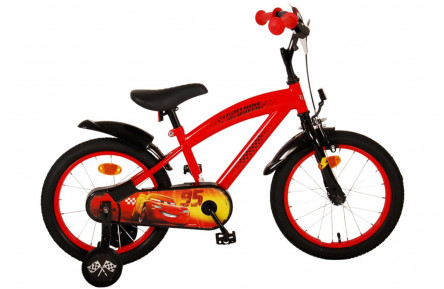 Disney Cars Kinderfiets 16"/25 cm/Rood-Zwart/21634-SACB