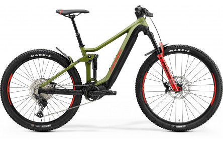 Merida E-ONE FORTY 500 MATT GREEN/BLACK/RED XL 45CM
